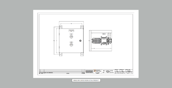 Micro810 PLC Only Panel Layout