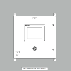CompactLogix 5380 PLC Only Panel Enclosure