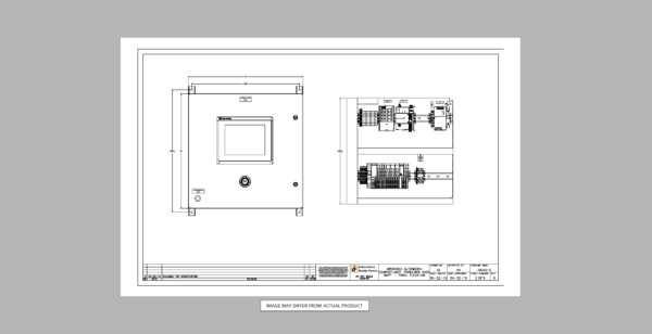 CompactLogix 5380 PLC Only Panel Layout