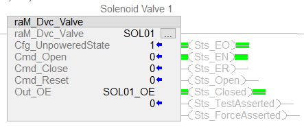 PLC Programming - Valve