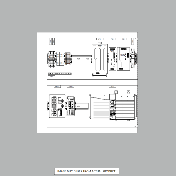 ControlLogix Control Panel with UPS Subpanel