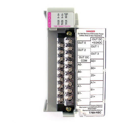 High Speed Counter/Encode Module CompactLogix™, 18-ch., drawn 425mA 5VDC, Allen-Bradley