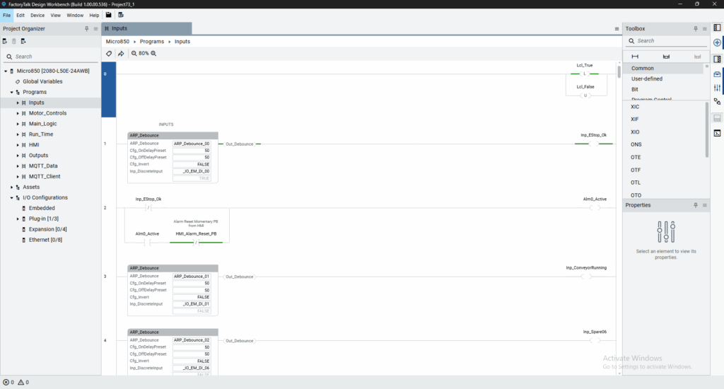 FactoryTalk Design Workbench Software